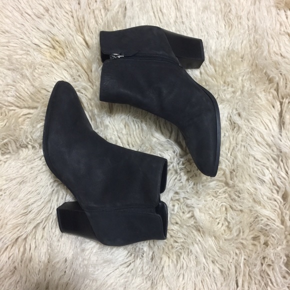 Franco Sarto Shoes - Franco Sarto Black Suede ankle boots